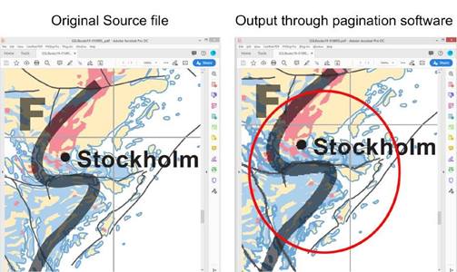 Image: example 01 of original source file - output through pagination software